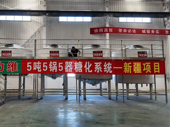利辛精酿啤酒设备厂—5吨精酿啤酒设备—新疆项目